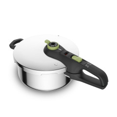 Olla rapida Tefal P2580400, 4L, Verde, Secure T