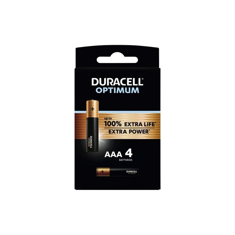 Pilas DURACELL AAALR03K4OPTIMUM Duracell Optimum -