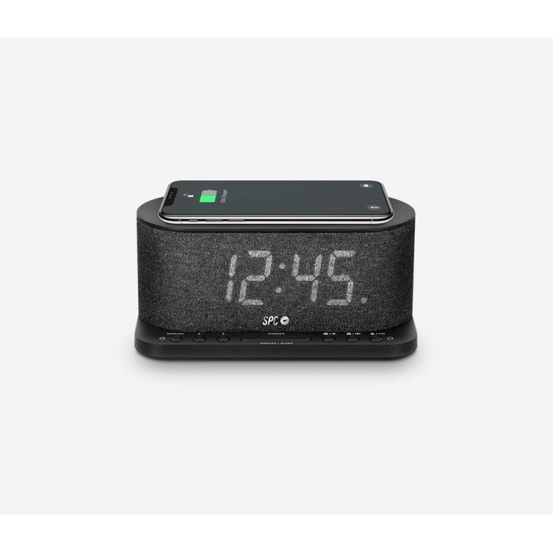 Radio reloj SPC 4582N, GISLI CARGA INALAMBRICA Radio reloj SPC 4582N, GISLI CARGA INALAMBRICA