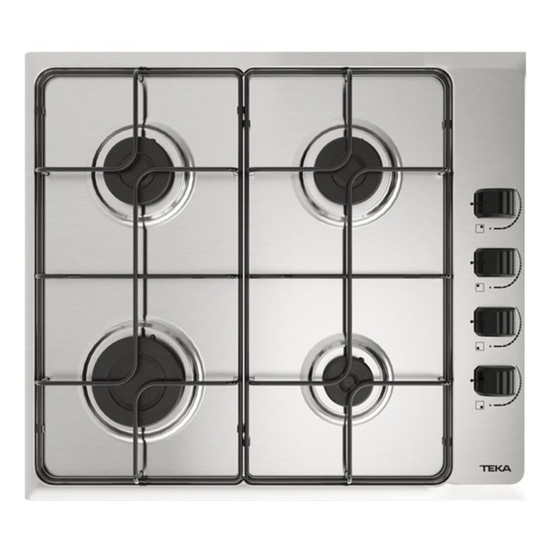Encimera Teka HLX640KLNOE,4 fuegos, inox, Natural Encimera Teka HLX640KLNOE,4 fuegos, inox, Natural
