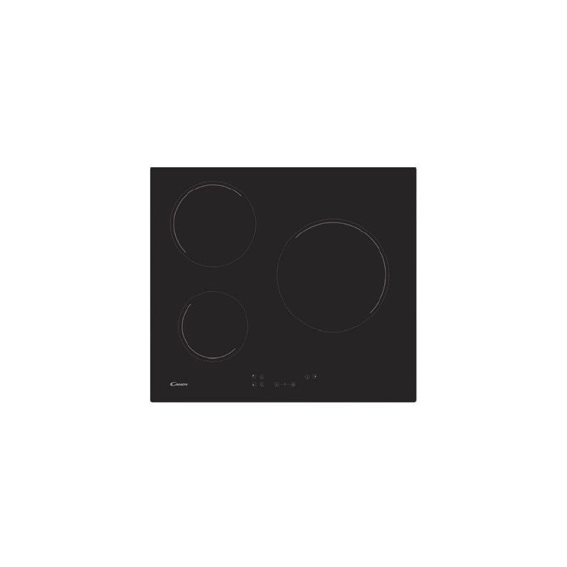 Vitroceramica Candy CH63CC4U2, 3 zonas, 60cm Vitroceramica Candy CH63CC4U2, 3 zonas, 60cm
