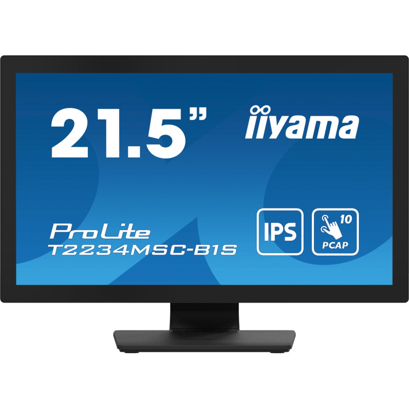 ProLite T2234MSC-B1S pantalla para PC 54,6 cm (21.5) 1920 x 1080 Pixeles Full HD Pantalla táctil Negro