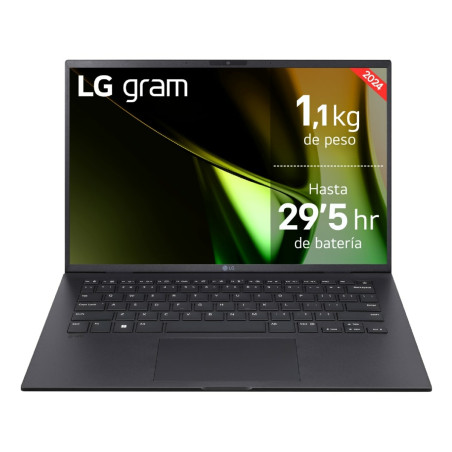 Gram 14Z90S Intel Core Ultra 7 155H Portátil 35,6 cm (14) Full HD 32 GB LPDDR5-SDRAM 1 TB SSD Wi-Fi 6E (802.11ax) Windows 11 Home Negro