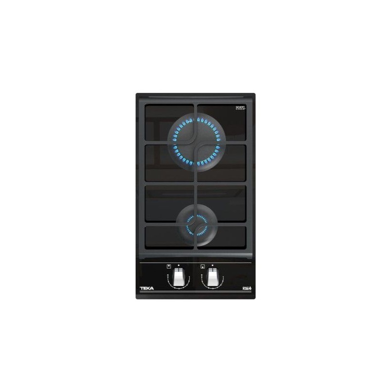 Encimera Teka GZC32300XBA BK, cristal gas modular Encimera Teka GZC32300XBA BK, cristal gas modular
