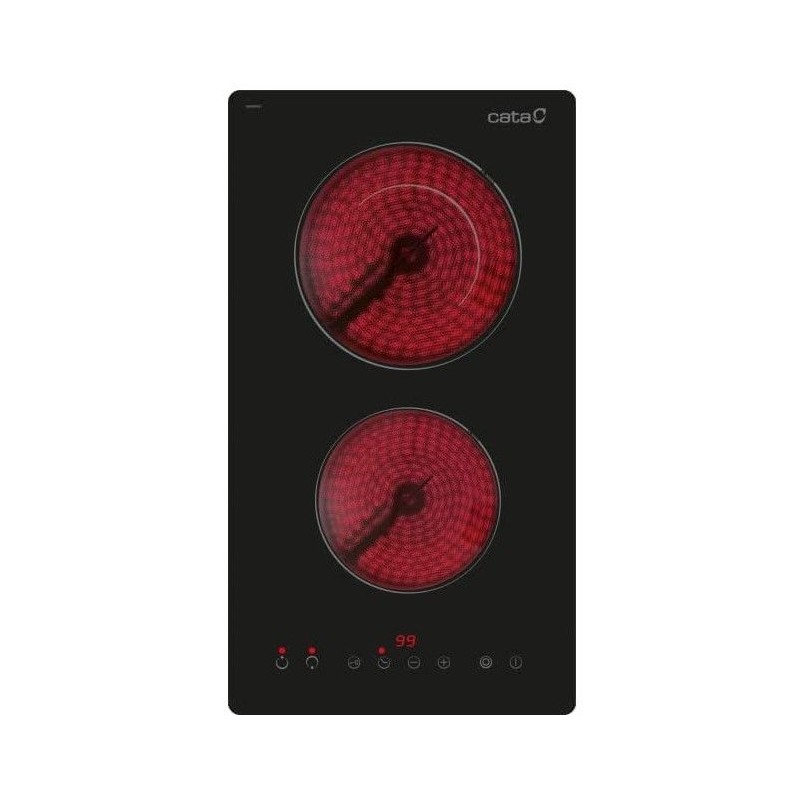 Vitroceramica Cata TD3002BKB, 2 Zonas, Modular Vitroceramica Cata TD3002BKB, 2 Zonas, Modular