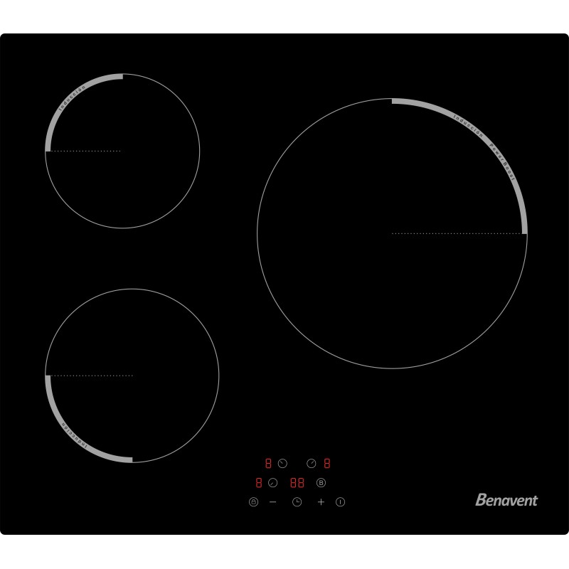 Inducción Benavent IBB360, 3 zonas, 60cm Inducción Benavent IBB360, 3 zonas, 60cm