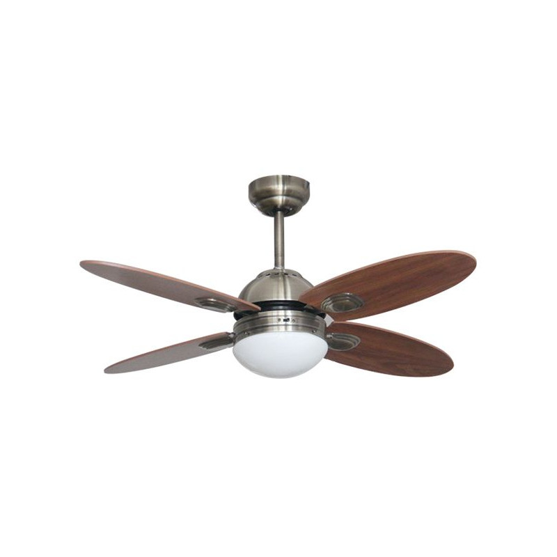 Ventilador Techo Bastilipo BERMEO CUERO, 105cm,