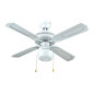Ventilador Techo Bastilipo NERJA, 105cm, 60w, blan
