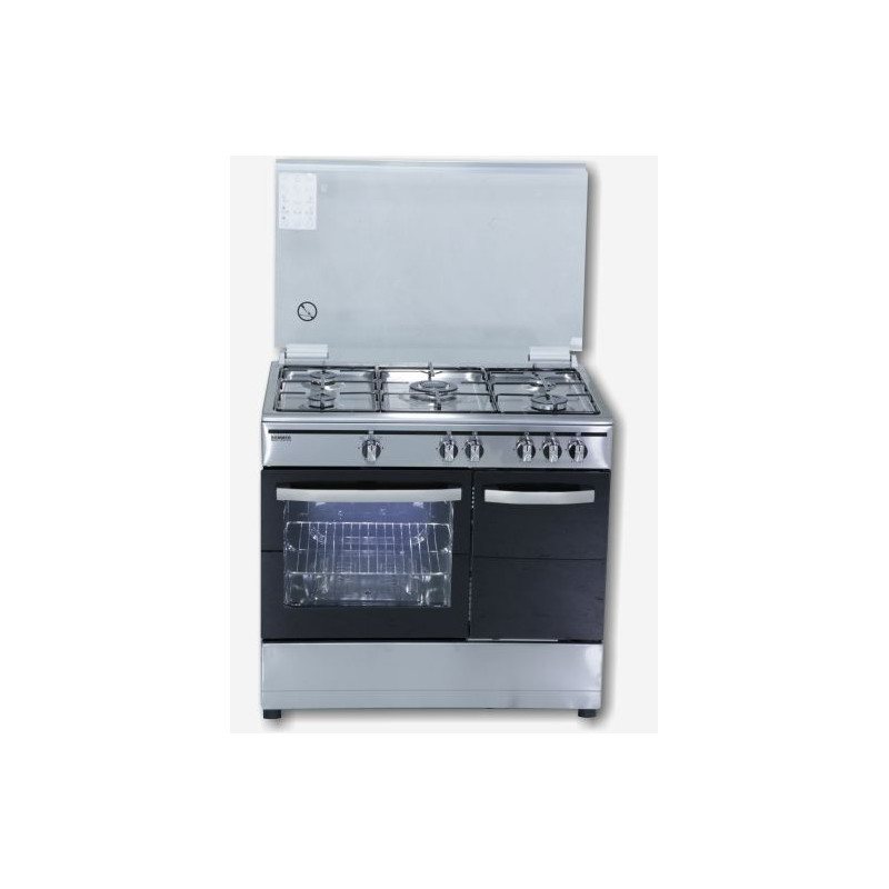 Cocina Rommer CH906XFGPB, 5 fuegos, Inox, But Cocina Rommer CH906XFGPB, 5 fuegos, Inox, But