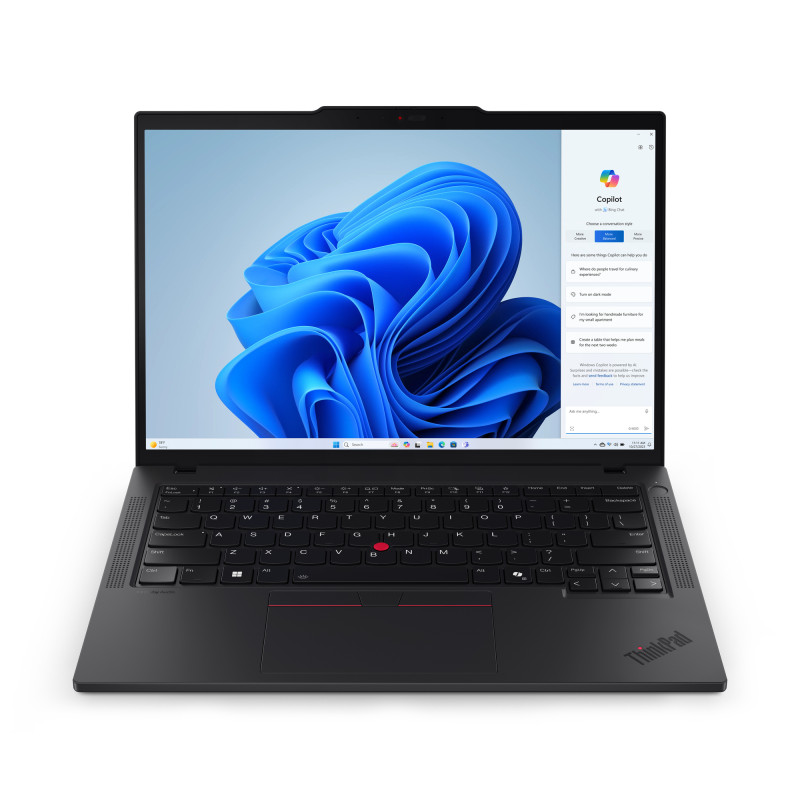 ThinkPad T14 Gen 5 (Intel) Intel Core Ultra 5 125U Portátil 35,6 cm (14) WUXGA 16 GB DDR5-SDRAM 512 GB SSD Wi-Fi 6E (802.11ax) Windows 11 Pro Español Negro
