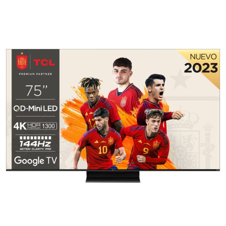 TV TCL 75C805 MINILED GoogleTV 100/120/144Hz