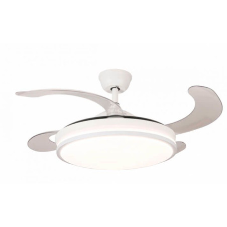 Ventilador Techo Bastilipo ESTORIL, LED, 105cm,bla