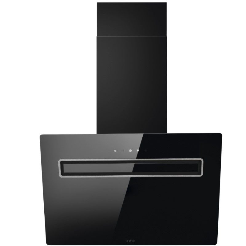 Campana Elica SHIVERBLA60, Inclinada, 60cm, Negra,