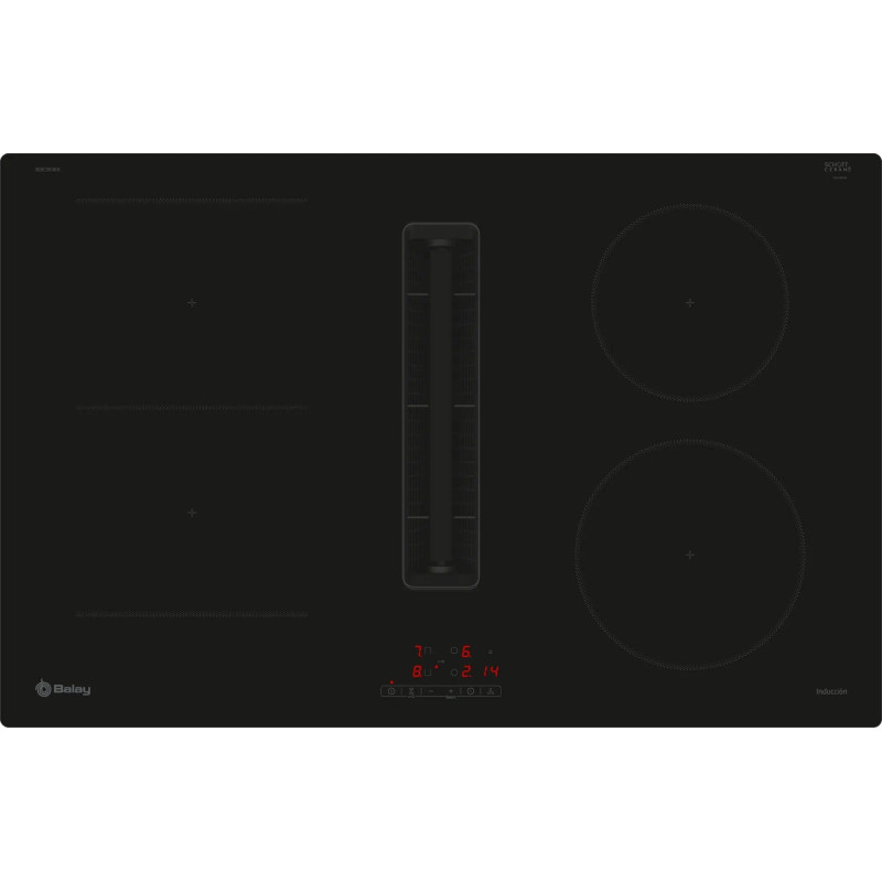Induccion Balay 3EBC983ER, 4 Zonas, Extractor, 80c