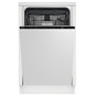 Lavavajillas Beko BDIS38040A, 11 cub, E, 45cm, int
