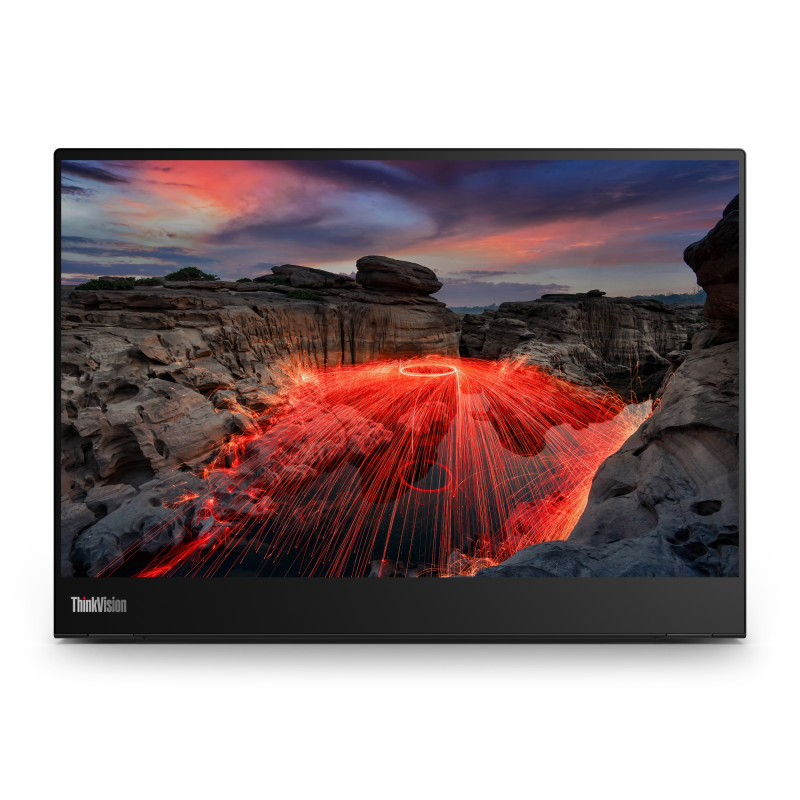 ThinkVision M14t Gen 2 LED display 35,6 cm (14) 2240 x 1400 Pixeles 2.2K Pantalla táctil Negro