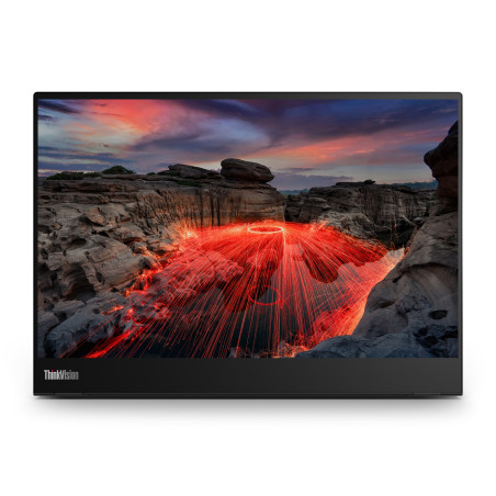 ThinkVision M14t Gen 2 LED display 35,6 cm (14) 2240 x 1400 Pixeles 2.2K Pantalla táctil Negro