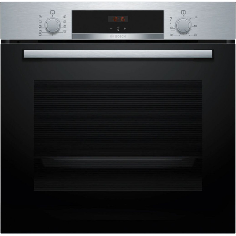 Horno Bosch HBA514ES3, Multif, 71L, A+, Negro/Ino