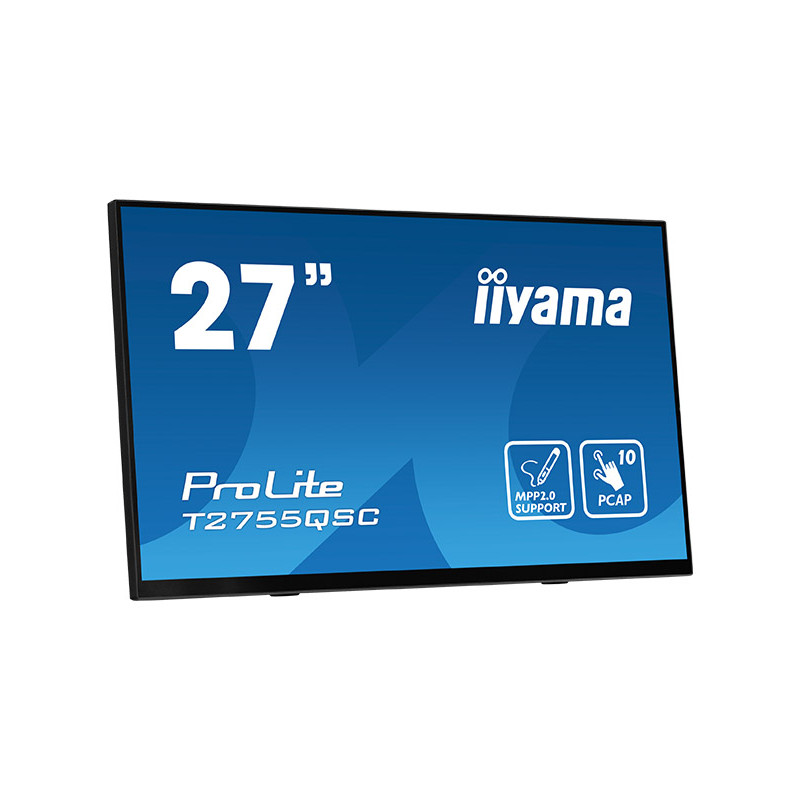 ProLite T2755QSC-B1 pantalla para PC 68,6 cm (27) 2560 x 1440 Pixeles Quad HD LCD Pantalla táctil Negro