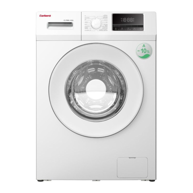 Lavadora Corbero CLT8BL1424, 8kg, 1400rpm, A-10%, Lavadora Corbero CLT8BL1424, 8kg, 1400rpm, A-10%,