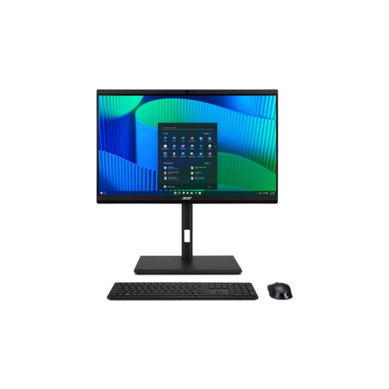 Veriton VZ2724G Intel® Core i7 i7-14700 60,5 cm (23.8) 1920 x 1080 Pixeles PC todo en uno 16 GB DDR5-SDRAM 512 GB SSD Windows 11 Pro Wi-Fi 6 (802.11ax) Negro