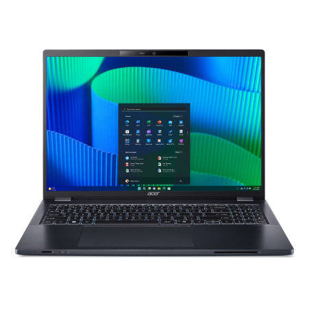TravelMate P4 TMP416-53-TCO-73B2 Intel Core Ultra 7 155U Portátil 40,6 cm (16) WUXGA 32 GB DDR5-SDRAM 1 TB SSD Wi-Fi 6 (802.11ax) Windows 11 Pro Azul