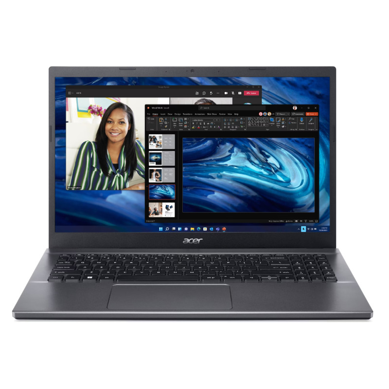 Extensa 15 EX215-55-72GP Intel® Core i7 i7-1255U Portátil 39,6 cm (15.6) Full HD 8 GB DDR4-SDRAM 512 GB SSD Wi-Fi 6 (802.11ax) Windows 11 Home Metálico