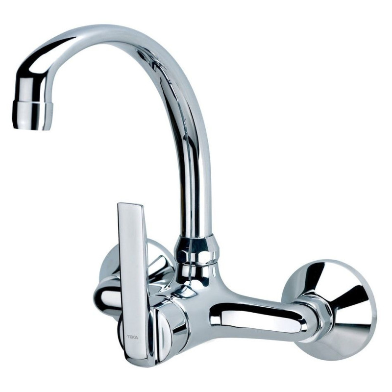 Grifo Teka IN024, monomando, caño alto, cromo