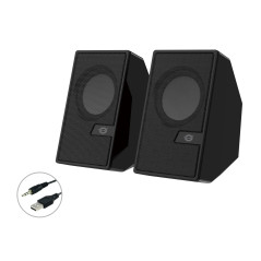 BJORN02B altavoz De 2 vías Negro Inalámbrico y alámbrico 6 W