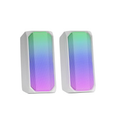 Altavoces MSRGBW 15W Bt 5.0 White