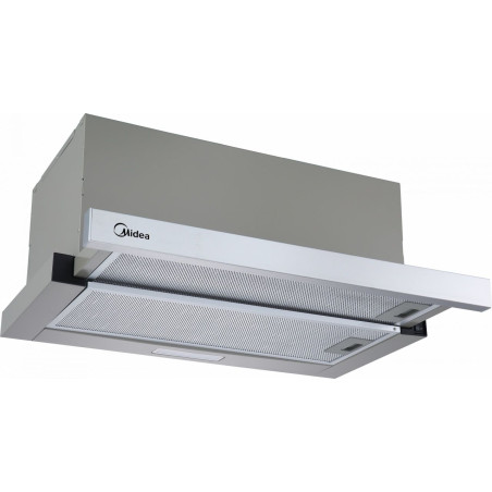 Campana Midea MH60T2200XES, 440m3h, 59.5cm, Telesc