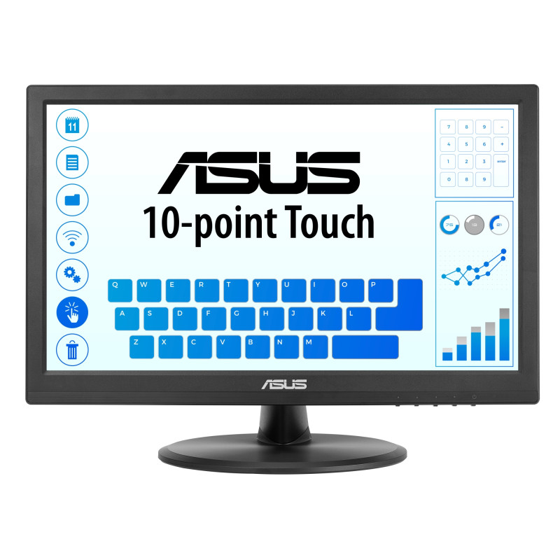 Touch VT169HE pantalla para PC 39,6 cm (15.6) 1920 x 1080 Pixeles Full HD LED Pantalla táctil Mesa Negro