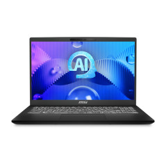 Modern 15 H AI C1MG-078XES Intel Core Ultra 5 125H Portátil 39,6 cm (15.6) Full HD 16 GB DDR5-SDRAM 512 GB SSD Wi-Fi 6E (802.11ax) FreeDOS Negro