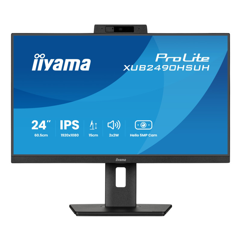 XUB2490HSUH-B2 pantalla para PC 60,5 cm (23.8) 1920 x 1080 Pixeles Full HD LED Negro