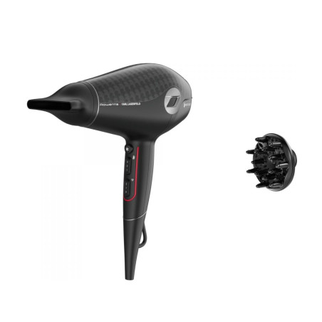 Secador Rowenta CV61BG3L, 2400w, negro