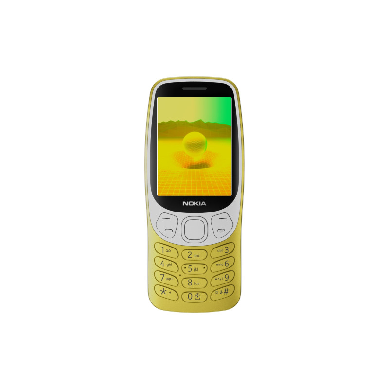Nokia 3210 (2024) 6,1 cm (2.4) 89 g Oro Característica del teléfono