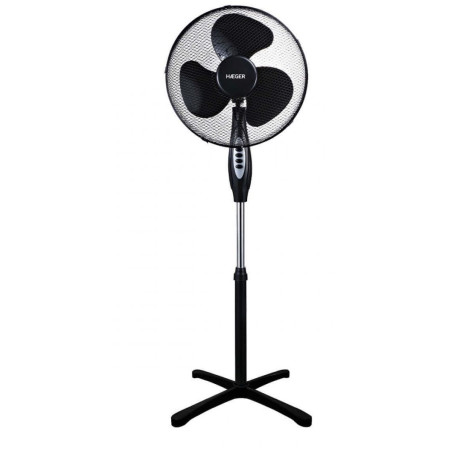 Ventilador pie Haeger SF16B012A, 40cm, cross black