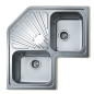Fregadero Teka ANGULAR 2C, 2 senos, ionx 10118005