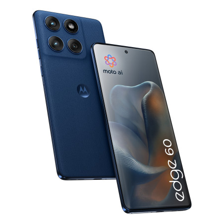 edge 60 16,9 cm (6.67) SIM doble Android 15 5G USB Tipo C 12 GB 512 GB 5200 mAh Azul