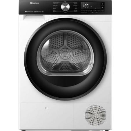 Secadora Hisense DH3S902BW3, 9kg, C, Bomba calor