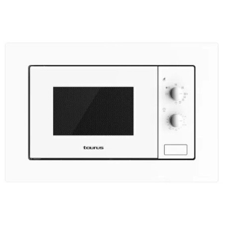 Microondas Taurus MO20WHM, Encastrable, blanco, 20