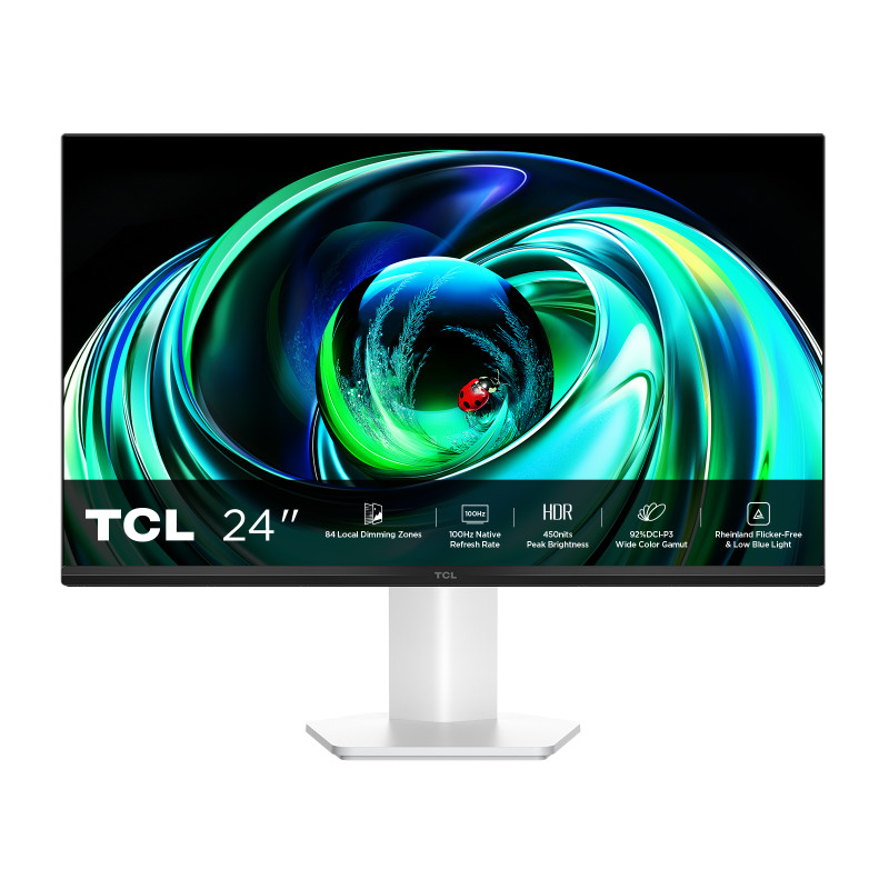24G54 pantalla para PC 60,5 cm (23.8) 1920 x 1080 Pixeles Full HD QLED Blanco