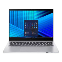TravelMate TMP414RN-55-TCO-70KC Intel Core Ultra 7 255U Portátil 35,6 cm (14) Pantalla táctil 3K 32 GB DDR5-SDRAM 1 TB SSD Wi-Fi 7 (802.11be) Windows 11 Pro Azul