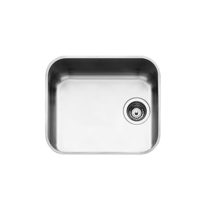 Fregadero Smeg UM45, 1C, Inox, 45X40x18,