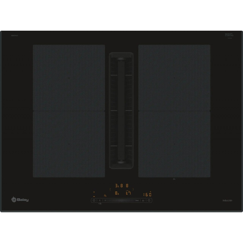 Induccion Balay 3EBC976LH, c/extrator, 4 Zonas, 70