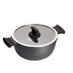 Olla Inoxibar 18160, absolut  black 20cm tapa cris