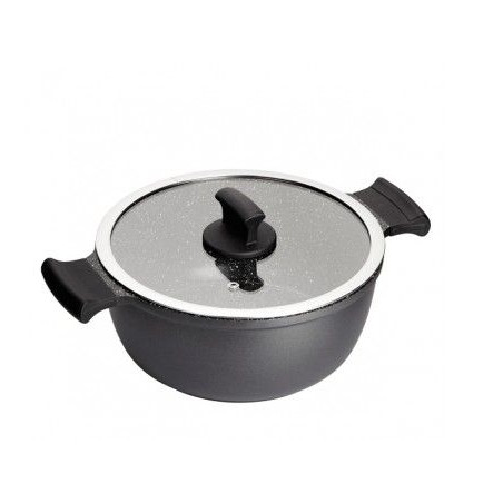 Olla Inoxibar 18160, absolut  black 20cm tapa cris