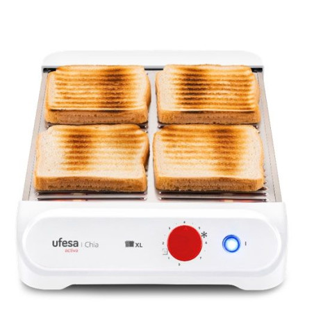 Tostador Ufesa CHIAACTIVA, 900w, superficie XL ace