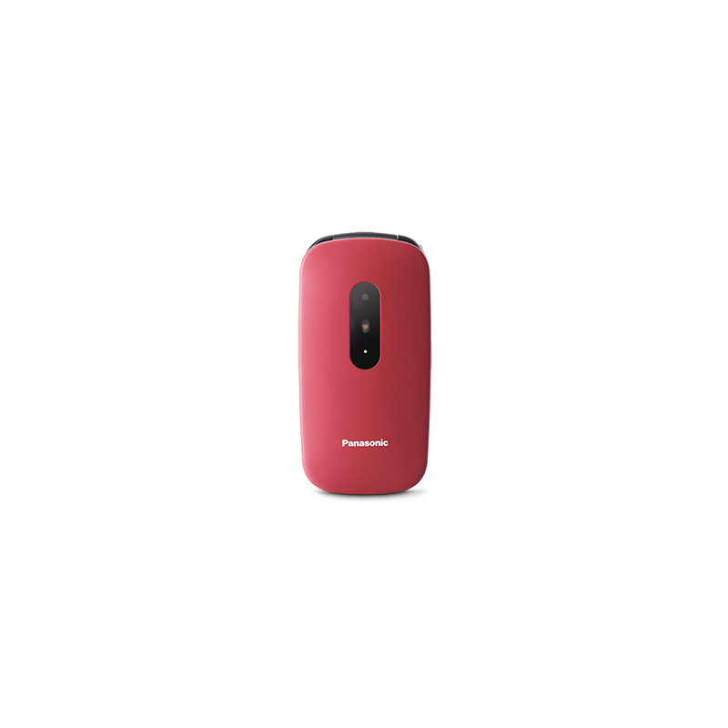 KX-TU446 6,1 cm (2.4) 110 g Rojo Teléfono para personas mayores