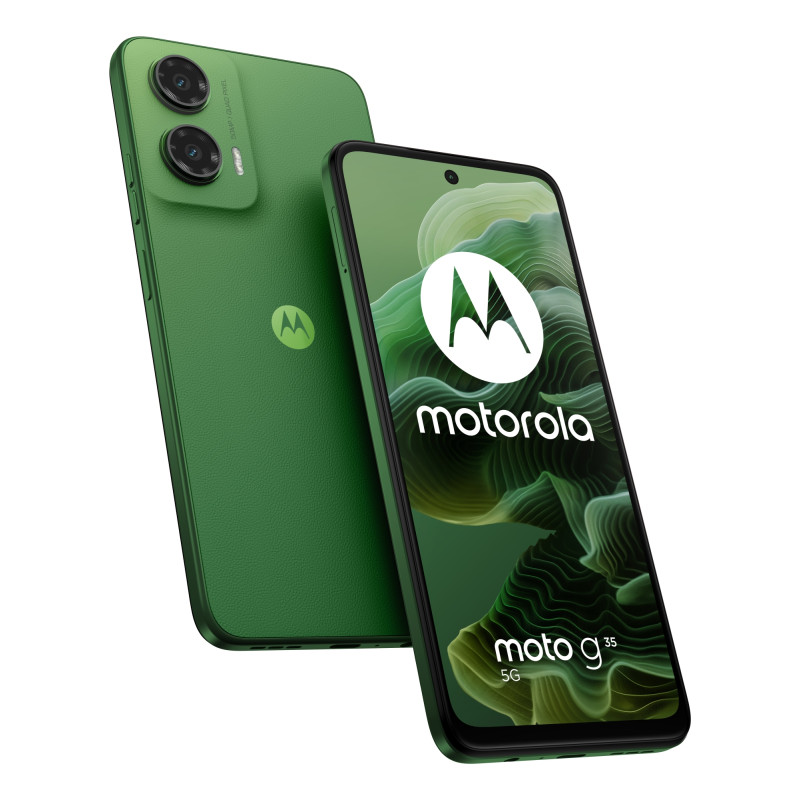 Moto G35 5G 17,1 cm (6.72) SIM doble Android 14 USB Tipo C 8 GB 256 GB 5000 mAh Verde